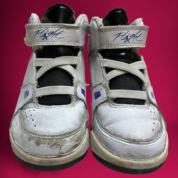 2011 Air Jordan Flight Toddler Strap No Tie Shoes 10C - Picture 3 of 10